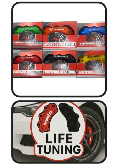 Brembo Kaliper Kapağı 4 Parça Ön Arka Set