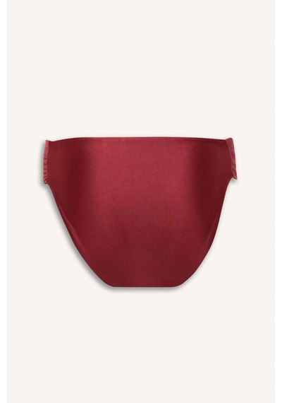 Defacto Regular Fit Saten Bikini Alt-fall İn Love E0399ax25smbr285 Bordo