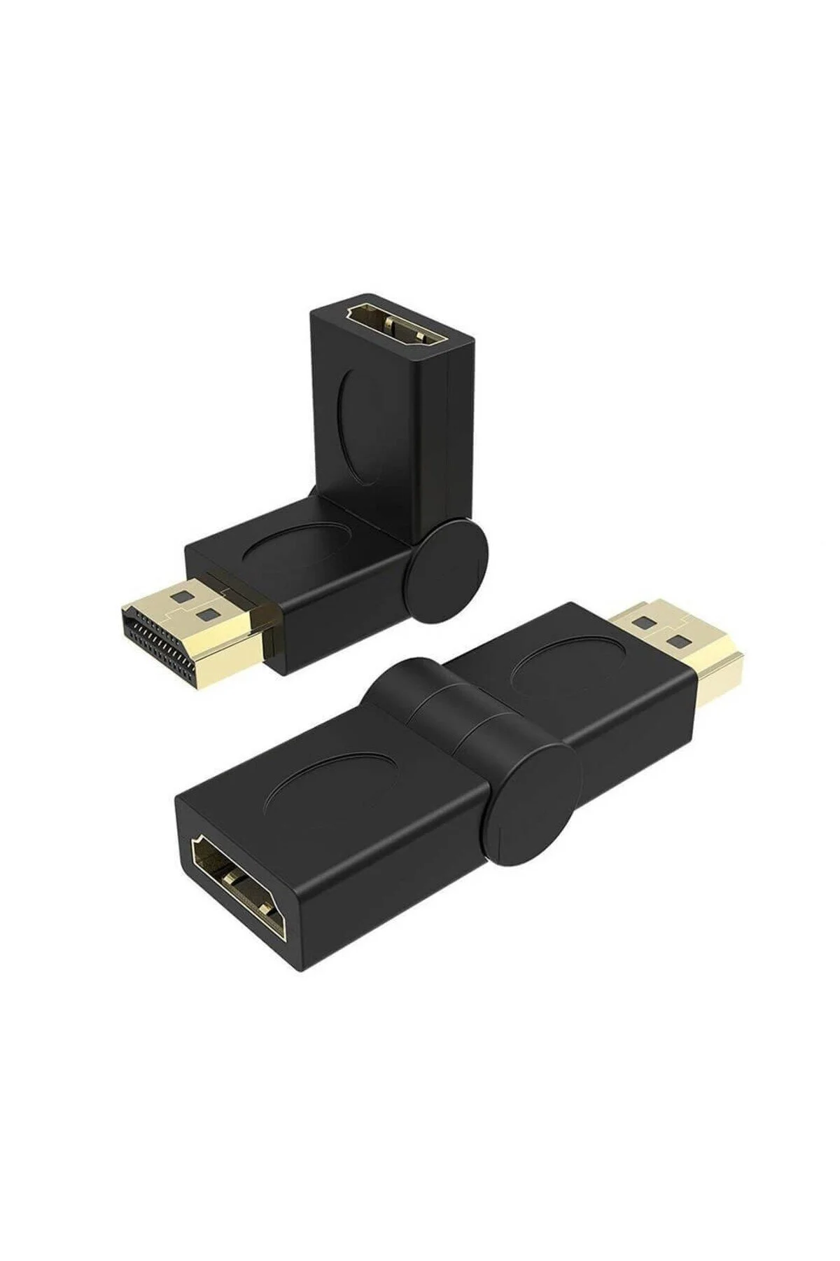 Hdmi Uzatma - Hdmi 90 180 270 Derece Dirsek Oynar Başlıklı Dişi Erkek 4k 3d Erkek Dişi Adaptör