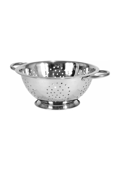 Makarna Süzgeci Çelik - 28 Cm Çok Renkli