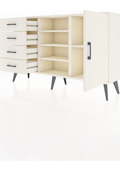 Arges Konsol 4 Raflı 4 Çekmeceli Tek Kapaklı 132x30x83 Aytaşı-aytaşı/aytaşı Aytaşı/aytaşı Arges Konsol 4 Raflı 4 Çekmeceli Tek Kapaklı 132x30x83 Aytaşı-aytaşı/aytaşı Aytaşı/aytaşı