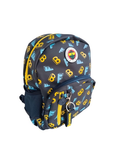 Fenerbahçe 3d Fb Baskılı Anaokulu Çantası 25748 Desenli
