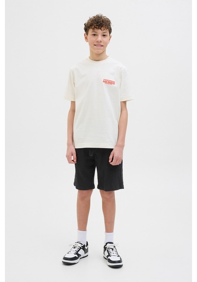 Jack & Jones Jpstjaıden Jjcrınkle Siyah Erkek Çocuk Şort 000000000102257548 Siyah