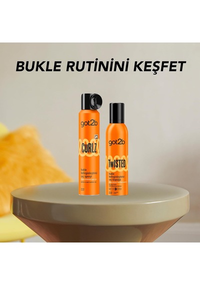Twisted Bukle Belirginleştirici Köpük 250ml