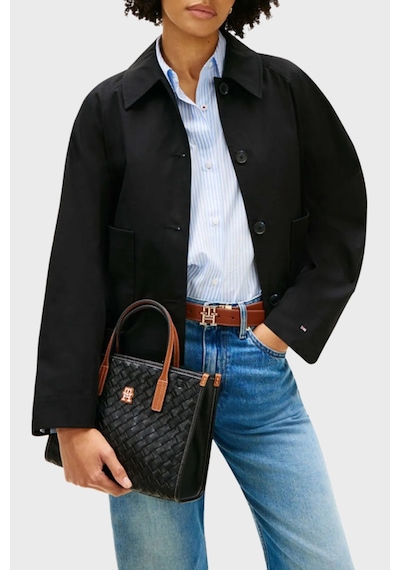 Tommy Hilfiger Bayan Çanta Aw0aw18393 0gj Siyah