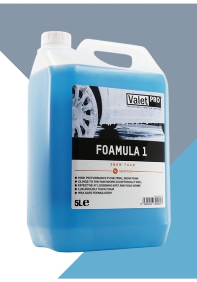 Valet Pro Foamula 1 Ph Nötr Yıkama Köpüğü 5Lt. 7693000400396