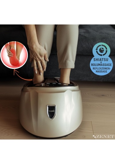 Zenet Isıtmalı Ayak Masajı, 3d Shiatsu Masajı, Bedene Kadar. 46