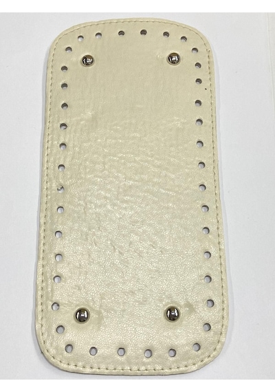 Karantuhafiye Çanta Tabanı / Büyük Boy / 12x25 Cm Krem Krem