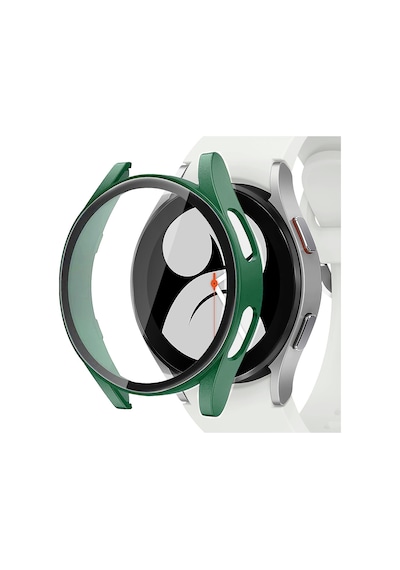 Samsung Galaxy Uyumlu Watch 4 Seri 44Mm Ekran Ve Kasa Koruyucu Sert Pc