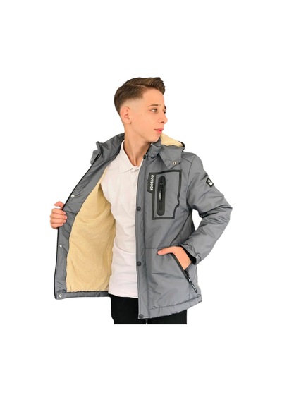 İrem Çocuk Giyim Erkek Çocuk Outdoor Yazılı Fermuar Cepli Kapüşonu Çıkabilen I Çi Peluş Astarlı I Nce Antrasit Mont Antrasit İrem Çocuk Giyim Erkek Çocuk Outdoor Yazılı Fermuar Cepli Kapüşonu Çıkabilen I Çi Peluş Astarlı I Nce Antrasit Mont Antrasit