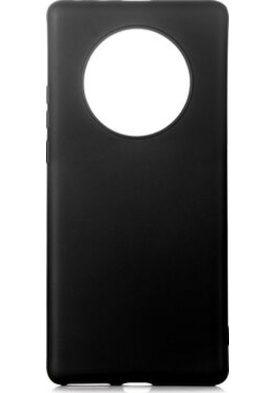 Huawei Mate 40 Pro Kılıf Esnek Yapılı İnce Slim Silikon Kapak Ryc/premier Siyah