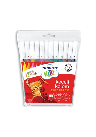 Keçeli Boya Kalemi Kidz 12 Renk 99060