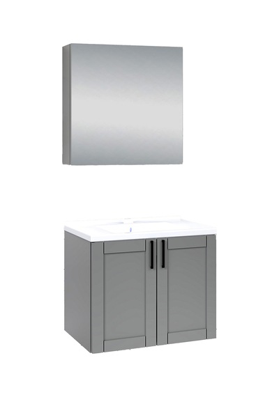%100 Mdf 65 Cm Riva Banyo Dolabı Beyaz