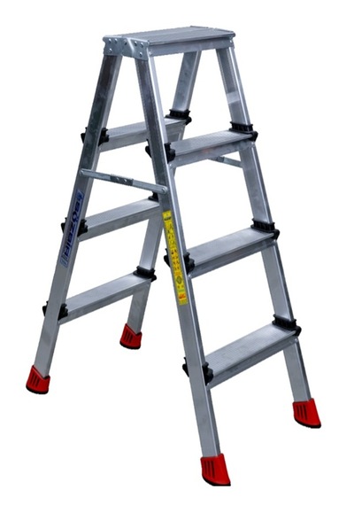4+4 Çift Çıkışlı Premium Alüminyum Merdiven 20x50 Çok Amaçlı/pratik/kolay 84cm