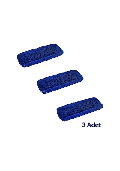 Ekol Orlon Statik Tablet Palet Yedek Mop 60 CM - 3 Adet