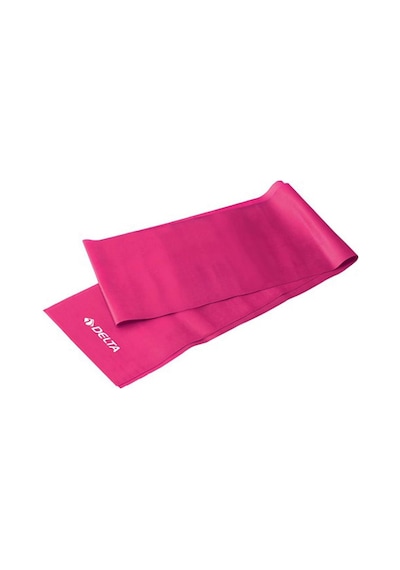 Delta Egzersiz Direnç Lastiği Pilates Bandı-tam Sert-150x15cm Pr363 Fuş Fuşya