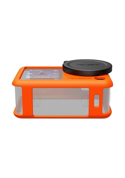 Telesin Osmo Action 6 Için Silikon Koruyucu Kılıf Orange