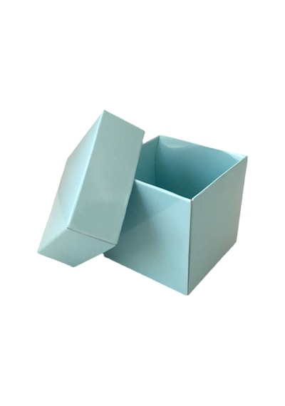 Komple Karton Kutu 5X5X5 Cm (50 Adet) Mavi N11.6826