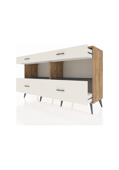 Hyperion Konsol 2 Raflı 4 Çekmeceli 176x44x99 Çam-antrasit/aytaşı Atlas Çam/antrasıt - Atlas Çam Hyperion Konsol 2 Raflı 4 Çekmeceli 176x44x99 Çam-antrasit/aytaşı Atlas Çam/antrasıt - Atlas Çam