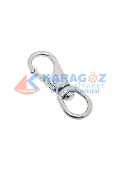 KROM FIRDÖNDÜLÜ KARABİNA 24MM