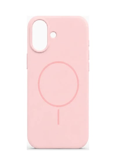 iPhone Uyumlu 16 Aura Akıllı Magsafe Animasyonlu Silikon Kılıf Açık Pembe