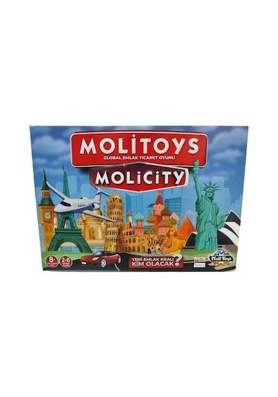 Molitoys Molicity Emlak Ticaret Oyunu Aile Oyunu Yeni Model