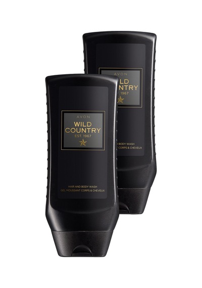 Wild Country Erkekler İçin Saç Ve Vücut Şampuanı 250 Ml. İkili Paket Tüm Saçlar