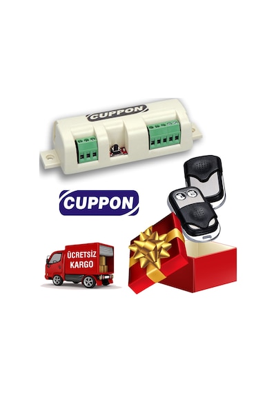 Cuppon Sn-32 220v Kumandalı Panjur -kepenk Alıcısı Sn32 Kartı N11.492