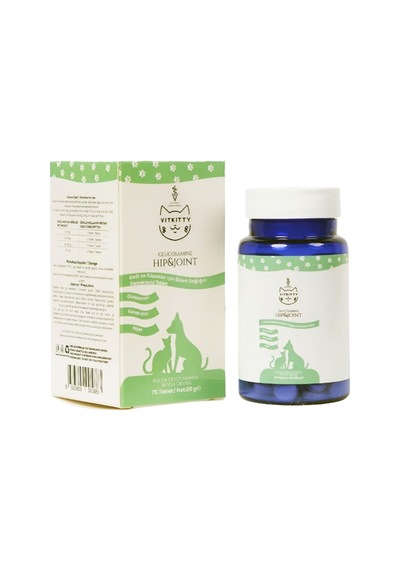 Tr Kedi Ve Köpek İçin Eklem Sağlığı Tamamlayıcı, Artrit Ve İltihap Önleyici, 75 Tablet