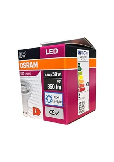 Gu10 Led Ampul 4.5w 6500k Beyaz Işık 350lm, 36 Işık Açısı, 10'lu Ekonomik Paket, Enerji Sınıfı F 15. Diğer