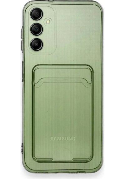 Cosmotex Newface Samsung Galaxy Uyumlu  A16 5g Kılıf Kart Şeffaf Silikon - Şeffaf