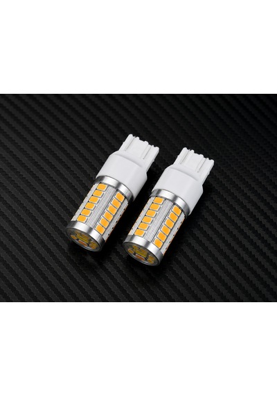 Üniversal Bütün Araçlara Uyumlu Ep Garaj T20 7443 Led Ampul Turuncu Renkli 0