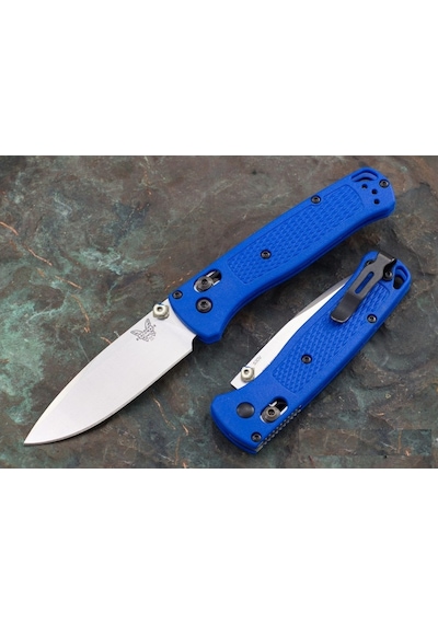 Benchmade Bugout Cep Kamp Çakısı Mavi Mavi