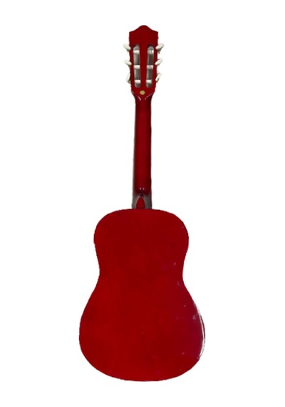 Klasik Gitar Yarım Boy 2/4 (1/2) Kırmızı Sap Ayarlı