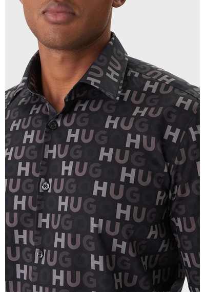 Hugo Erkek Gömlek 50555775 001 Siyah SİYAH