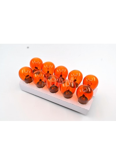 10 Adet 12v 21w 93 Turuncu Amber Sinyal Ampulü 10x Py21w