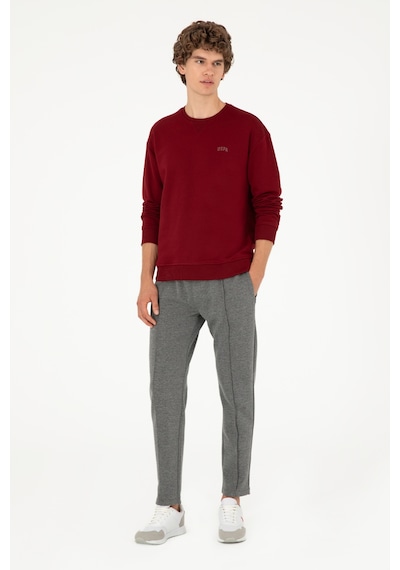 U.s. Polo Assn. Erkek Antrasit Melanj Eşofman Altı 50293401-vr081 Antrasit Melanj