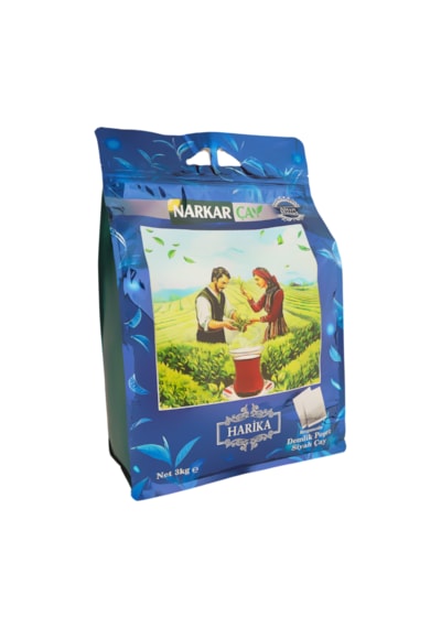 Narkar Harika Demlik Poşet Çay 3000 Gr Bergomatlı