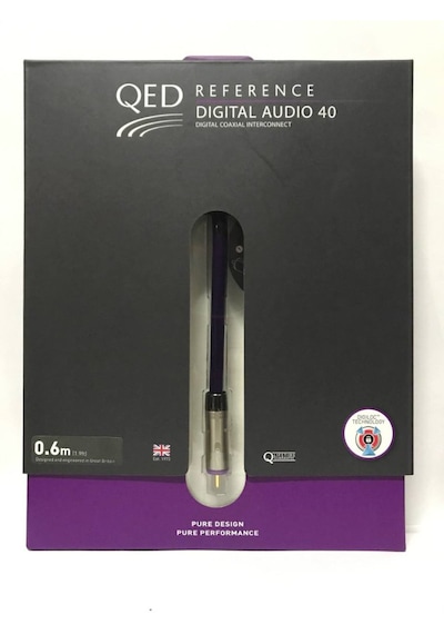 QED QE-3210 Reference Digital Audio 40 Koaksiyel Kablo 60 cm