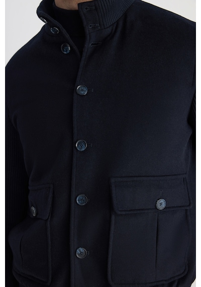 D's Damat Ds Damat Regular Fit Lacivert Düz Mont 5hc071221032m Çok Renkli