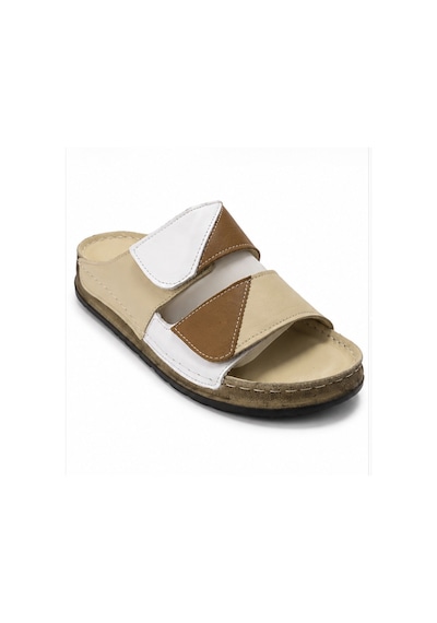 N Napa Shoe Np.305.bej Deri Terlik