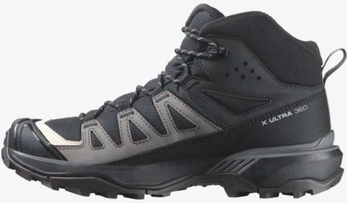 Salomon X Ultra 360 Mıd Gore-tex Black Plum Kıtten Kadın Bot Siyah