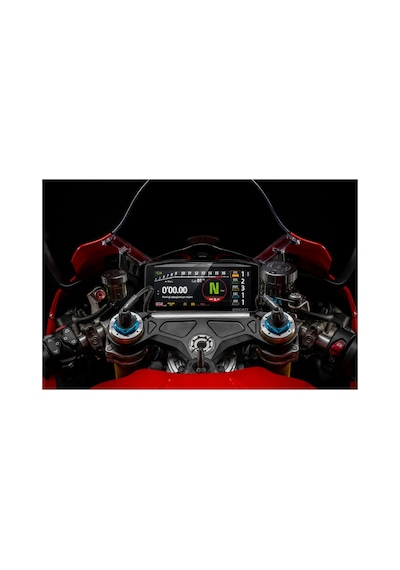 Ducati Panigale V4 S Corse 2025 2026 Model Dijital Gösterge Panel 9h Nano Ekran Koruyucu