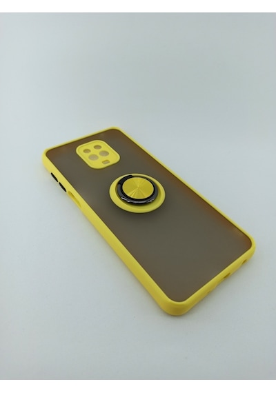 Xiaomi Note 9 Pro Buzlu Mat Yüzüklü Fri Slikon Kilif 459868404