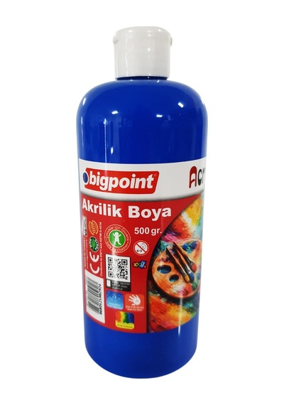 Bigpoint Akrilik Boya 500 Gram Mavi Diğer