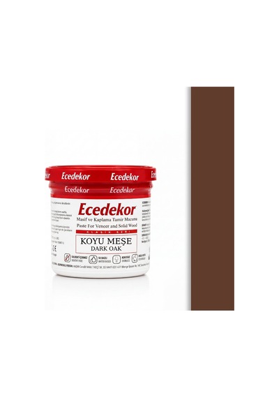 Koyu Meşe Ecedekor Ahşap Dolgu Macunu Bardak 200gr 200 G