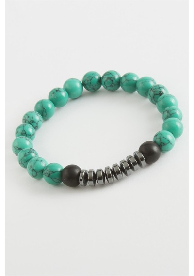 Ilkeshop Hematit Ceyt Doğaltaş Bileklik-antrasit Çok Renkli 34867435