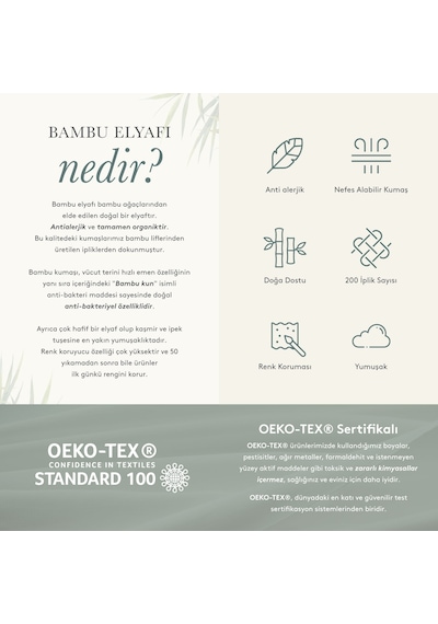 Chakra Solıd Bambu Unısex Bornoz Beyaz