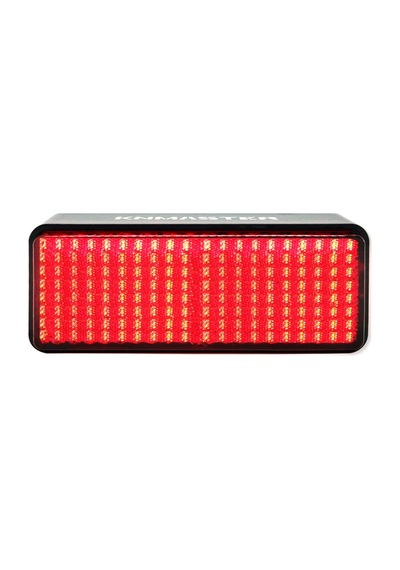 Knmaster Stop-500 Evrensel Dikdörtgen Kırmızı Ledli Motosiklet Ke