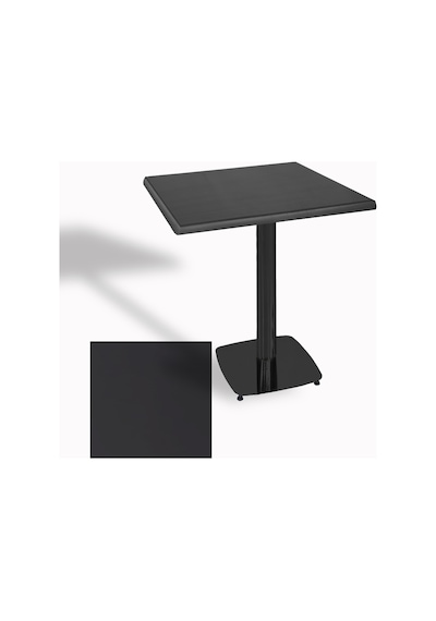 Tokyo Kare Masa Esb 70x70 Cm - Werzalit, Wermodin Ve Allzalit Tabla - Siyah Çok Renkli Tokyo Kare Masa Esb 70x70 Cm - Werzalit, Wermodin Ve Allzalit Tabla - Siyah Çok Renkli